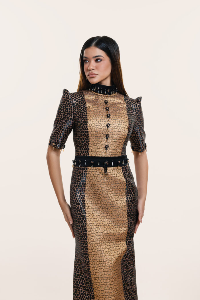 Bee Hive Classic Pencil Dress - Image 2