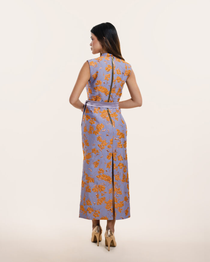 Mauve Pencil Dress - Image 3