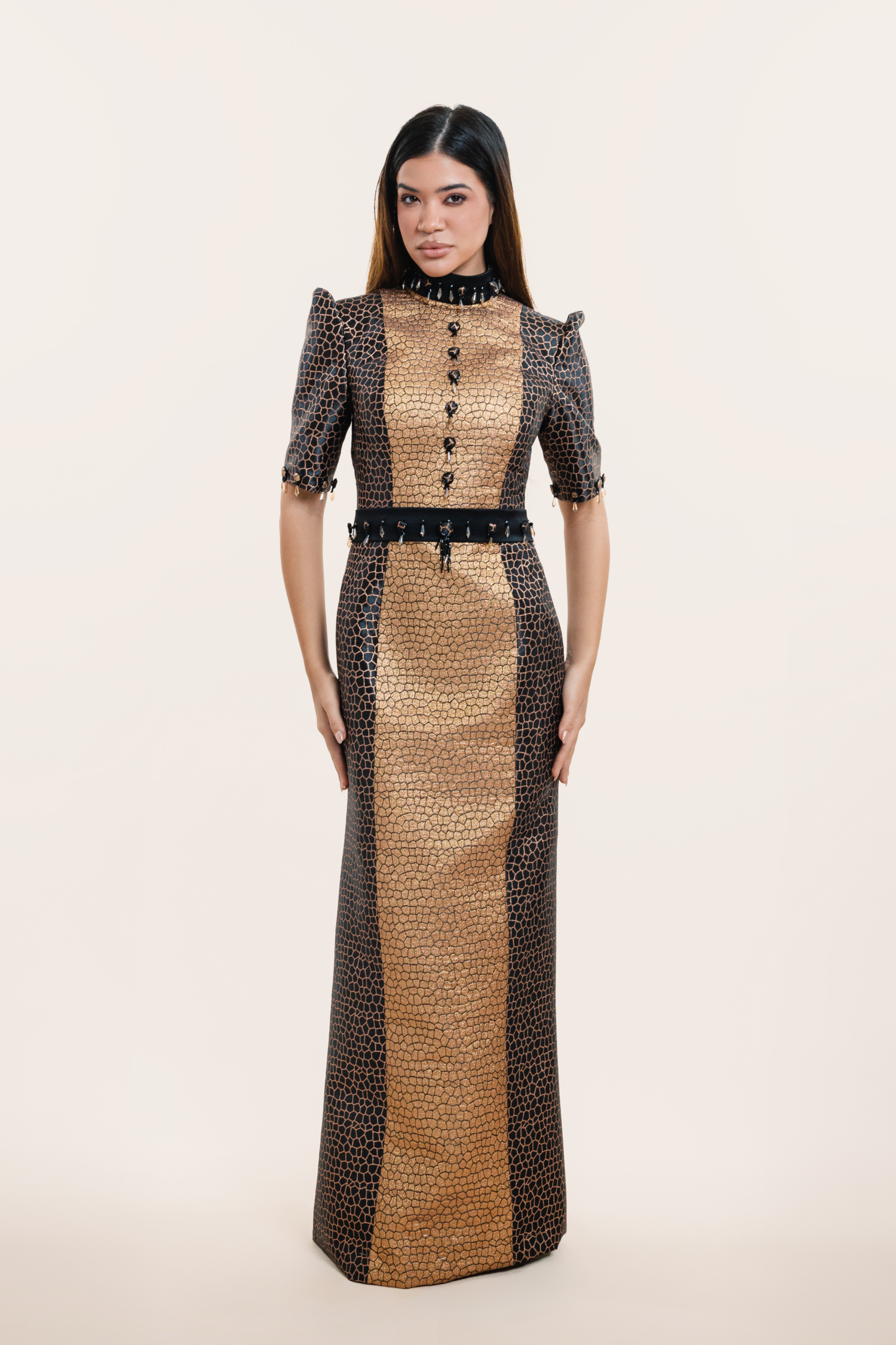 Untitled design (2) Bee Hive Classic Pencil Dress - Image 1
