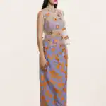Mauve Pencil Skirt
