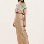 Glittery Pencil Skirt